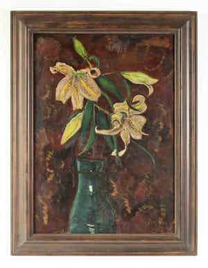 Louis Saalborn - Bloemstilleven verkocht voor € 75!