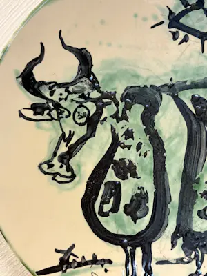 Kees Salentijn - sculptuur, Toro Viejo - 29 cm - Keramiek - 1998 kopen? Bied vanaf 300!