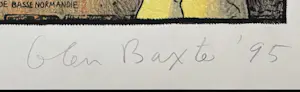 Glen Baxter - Artothéque de Caen ‘95 A/P - compleet met boekjes kopen? Bied vanaf 80!