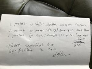 Gijs Donker - Origineel werk Gijs Donker – Kate Moss studie kopen? Bied vanaf 285!