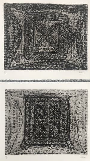 Luciano Lattanzi - 2 gesigneerde etsen - 1976 - 9/18 kopen? Bied vanaf 55!