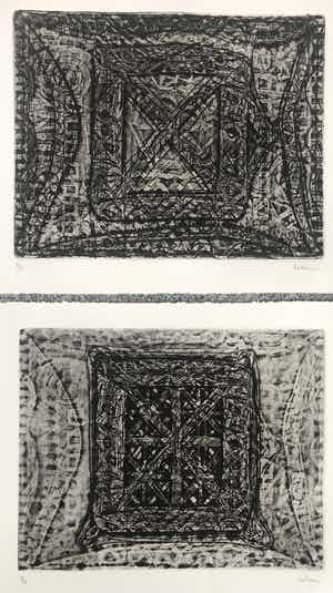 Luciano Lattanzi - 2 gesigneerde etsen - 1976 - 9/18 verkocht voor € 55!