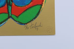 Yasse Tabuchi - (1921-2009)- handgesigneerd - oplage 80 -1987 kopen? Bied vanaf 75!