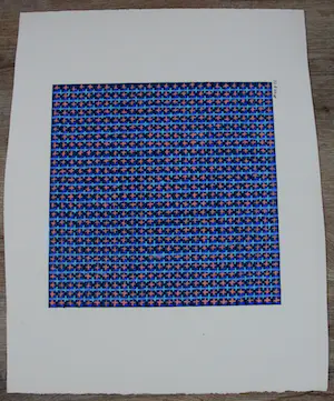 Jan Riske - Acryl op papier - 1993 kopen? Bied vanaf 89!