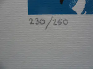 Jacob Kanbier - Zeefdruk. Moeder met kind kopen? Bied vanaf 15!