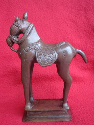 Brons (Onbekend) - Votief beeld van een paard. kopen? Bied vanaf 80!