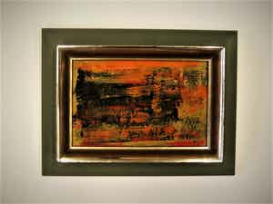 Ernst Vijlbrief - Amsterdam - Provo - 1959 olieverf "zomeravond Toscane" gesigneerd verkocht voor € 58!