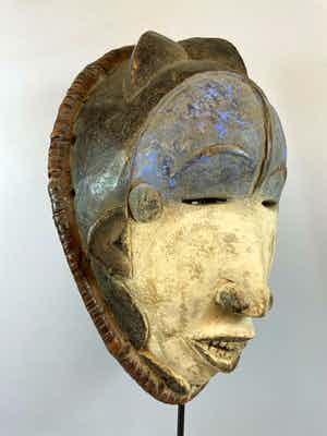 Galoa - 210969 - Tribal used African Galoa mask - Gabon. verkocht voor € 65!