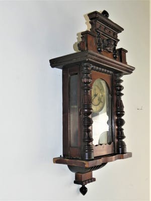 Curiosa - Goed lopende wandklok met engeltje kopen? Bied vanaf 1!