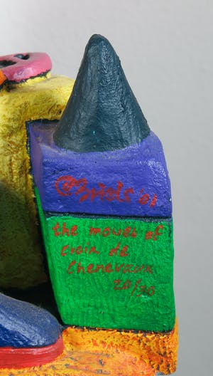 Clemens Briels - Groot sculptuur, The mower of Croix de Chenevaux kopen? Bied vanaf 800!