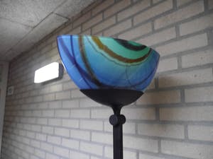 Niet of onleesbaar gesigneerd - fraaie lamp van italiaans design kopen? Bied vanaf 1!