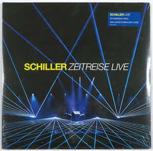 Schiller - Dubbel LP - Blauw Vinyl - Zeitreise live verkocht voor € 1!