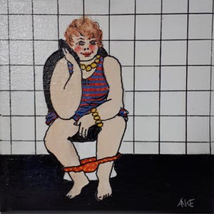 Anke Peddemors - kunst voor in het kleinste kamertje V16 kopen? Bied vanaf 15!