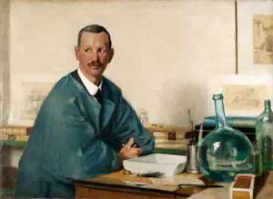 Martin Hardie - The studio window- opdracht voor Mortimer Menpes (1855-1938) kopen? Bied vanaf 65!