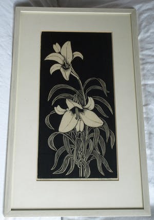 Niet of onleesbaar gesigneerd - Ingelijste houtsnede , Stadhuis van Veere kopen? Bied vanaf 1!