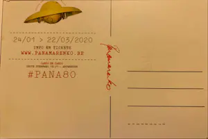 Panamarenko - Handgesigneerde foto+uitnodigingskaart kopen? Bied vanaf 100!
