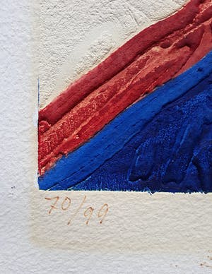 Bengt Lindstrom - Fantasiefiguur, aquagravure op dik geschept papier kopen? Bied vanaf 295!
