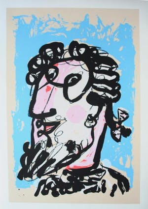 Markus Lüpertz - Mozart kopen? Bied vanaf 600!