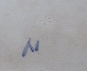 Niet of onleesbaar gesigneerd - Italiaans Antiek Majolica schaaltje kopen? Bied vanaf 1!