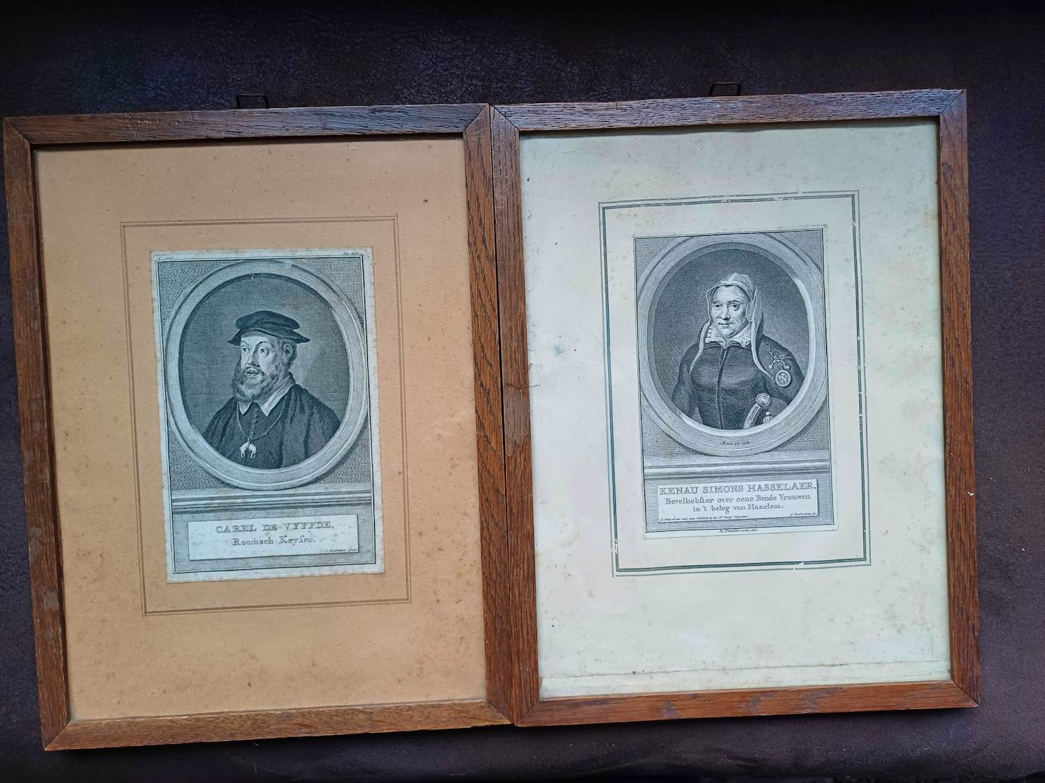 Jacob Houbraken - Kenau Simons Hasselaer en Carel de Vijfde. kopen? Bied vanaf 1!