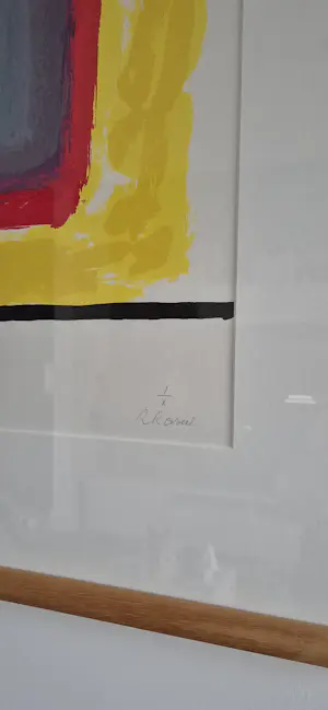 Roger Raveel - Bezinning bij de weerschijn in kleuren verzadigd kopen? Bied vanaf 1945!