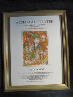 Carla Schot - - Olieverfschilderij - Figuren [2] kopen? Bied vanaf 50!