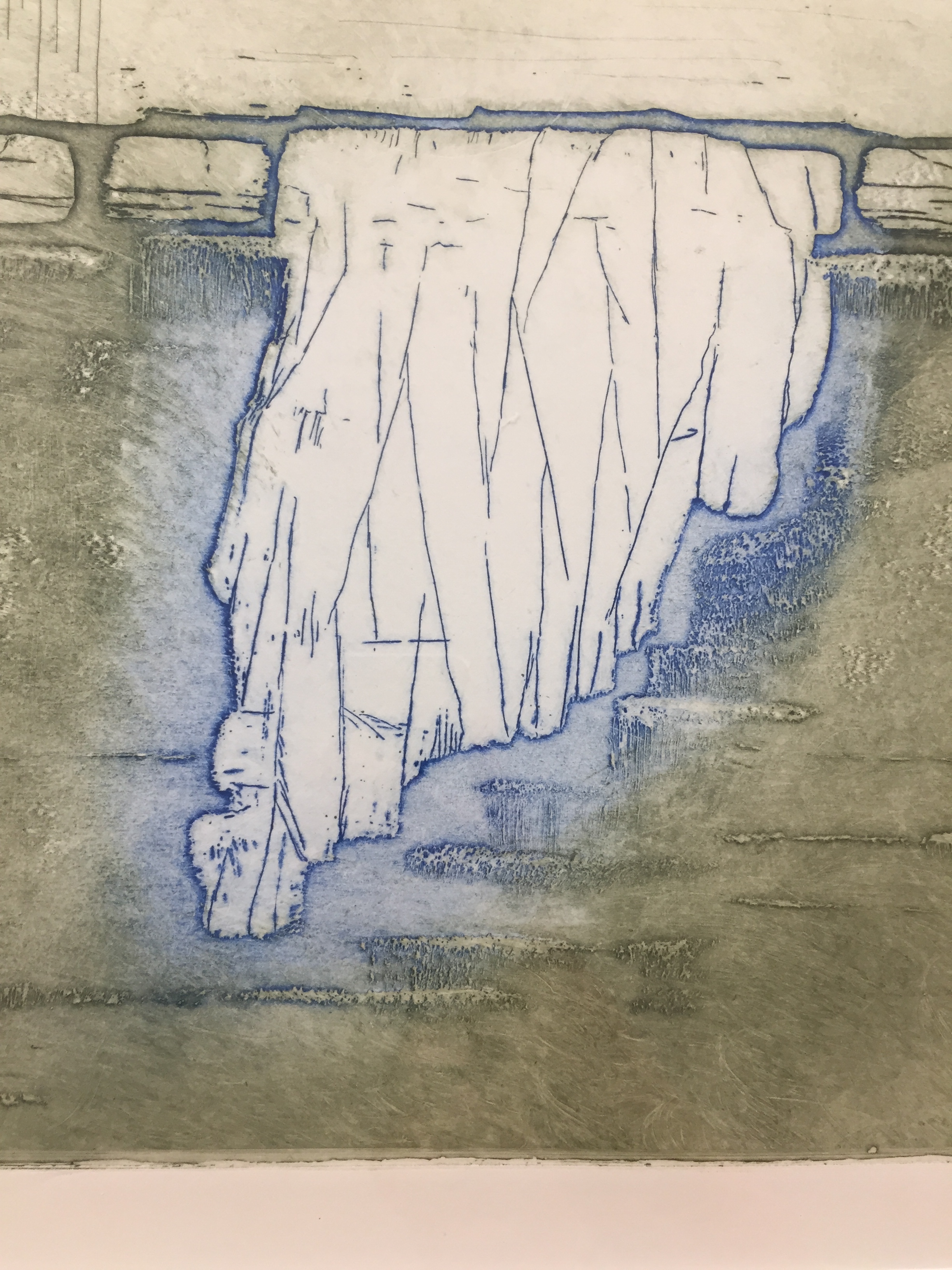 Jan Montyn - kleurenets, 'La roche bleu Cambodia', 1978 (KLEINE OPLAGE!) kopen? Bied vanaf 179!