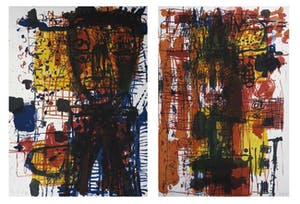 Rik van Iersel - Lot van twee litho's, The Storytellers kopen? Bied vanaf 1!