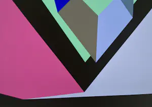 Guy Vandenbranden - Abstracte compositie - gesigneerde zeefdruk kopen? Bied vanaf 250!
