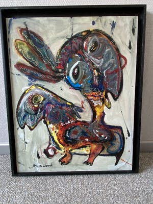 Jan te Wierik - Gesigneerd schilderstuk op paneel kopen? Bied vanaf 600!