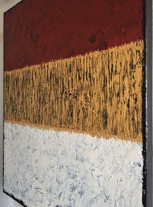 John Foppen - Symphony in Gold + R.W..........# K 03. XL . GROOT. kopen? Bied vanaf 179!