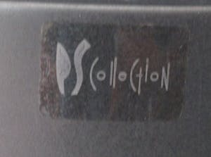 Niet of onleesbaar gesigneerd - Antraciete moderne keramische design amfoor vaas kopen? Bied vanaf 10!