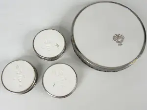 Villeroy en Boch - 4 Art Deco schaaltjes/ onderzetters kopen? Bied vanaf 20!
