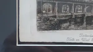 Niet of onleesbaar gesigneerd - Rotterdam Kolk en West Nieuwland kopen? Bied vanaf 10!