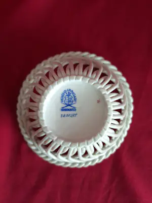 Porseleinfabriek Herend - Handgemaakt gevlochten mandje, porselein kopen? Bied vanaf 35!