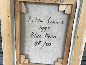 Peter Schenk - Blue Moon kopen? Bied vanaf 90!