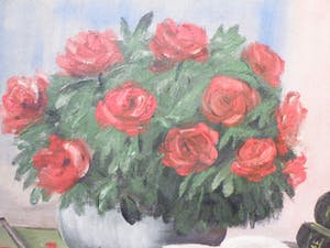 Niet of onleesbaar gesigneerd - Bloemen stilleven kopen? Bied vanaf 1!