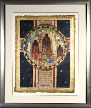 Eric Toebosch - Collage, Zonder Titel 7 - Ingelijst kopen? Bied vanaf 20!