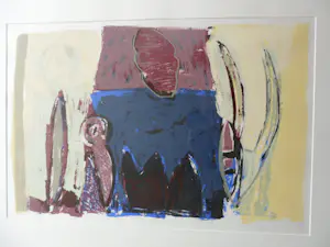 Piet Warffemius - Piet Warffemius, Zeefdruk, titel Het Masker uit 1989 kopen? Bied vanaf 35!