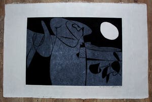 Jan van der Zee - Houtsnede - 1968 kopen? Bied vanaf 195!