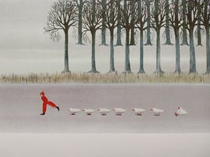 Ilona Schmit - Schaatsend meisje(Ilona Schmit) kopen? Bied vanaf 20!