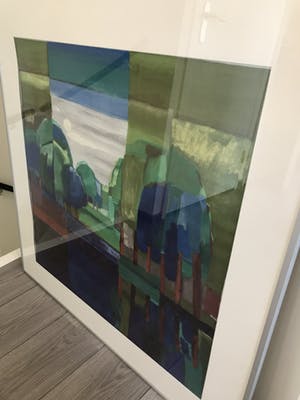 Niet of onleesbaar gesigneerd - Ton schulten op zijde gedrukt kopen? Bied vanaf 10!