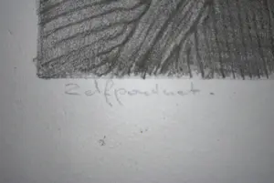 Bart van Belkom - zelfportret uit 1974 kopen? Bied vanaf 40!