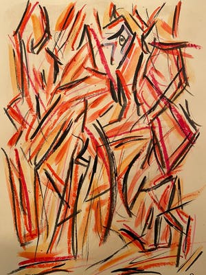 Jan Sierhuis - Acryl/Krijt kopen? Bied vanaf 1!