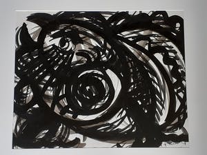 Fien Huth - Vroege, originele inkttekening uit 1964 - ingelijst kopen? Bied vanaf 215!