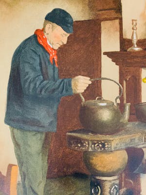 Buy Lucien Van de Velde - By the stove? Bid from 20!