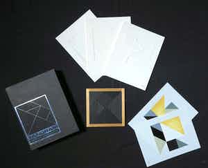 Harry van Kuyk - Tangram, Complete speciale editie met 36 reliëf- en zeefdrukken verkocht voor € 600!