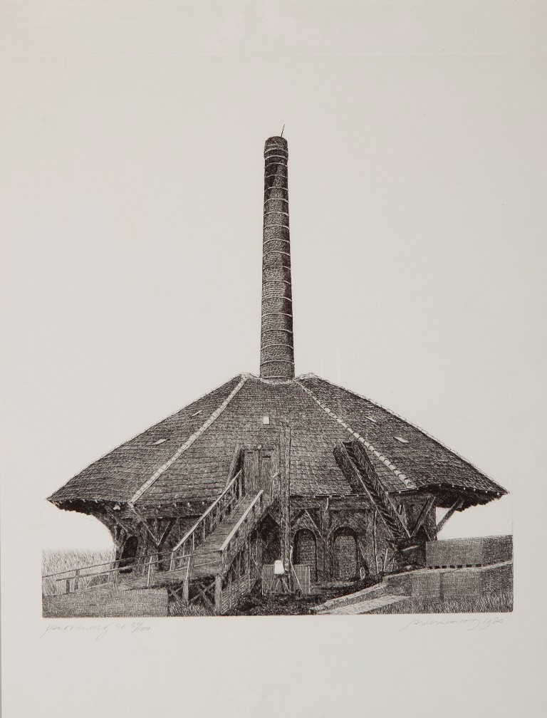 Jan Hein van Rooy - Panovenweg 20 - Ets - 50/100 - Gesigneerd kopen? Bied vanaf 10!