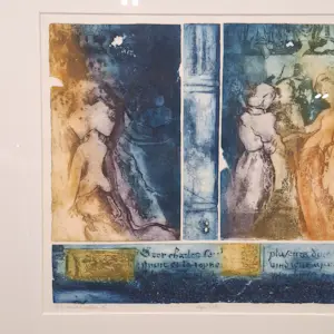 Ton Diekstra - Ets/aquatint , Verweerd verleden III kopen? Bied vanaf 45!