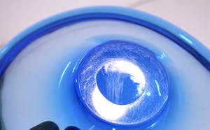 Per Lutken - blauwe schaal voor Holmegaard-Kastrup kopen? Bied vanaf 1!